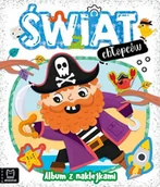 Książki edukacyjne - Świat chłopców. Album z naklejkami - miniaturka - grafika 1