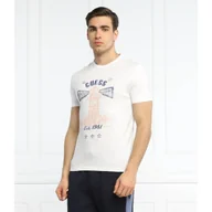 Koszulki męskie - GUESS T-shirt Thewat | Slim Fit - miniaturka - grafika 1