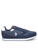 Buty dla chłopców - U.S. Polo Assn. Sneakersy NOBIK001C Granatowy - miniaturka - grafika 1