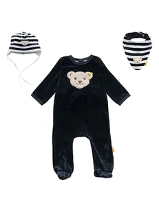 Steiff 3-częściowy zestaw w kolorze granatowo-białym - Śpiochy dla niemowląt - miniaturka - grafika 1