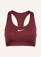 Biustonosze - Nike Biustonosz Sportowy Swoosh rot - miniaturka - grafika 1