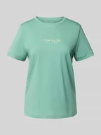 Koszulki i topy damskie - T-shirt o kroju regular fit z czystej bawełny - miniaturka - grafika 1