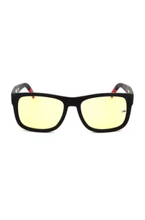Okulary przeciwsłoneczne - Tommy Hilfiger okulary przeciwsłoneczne kolor czarny - grafika 1