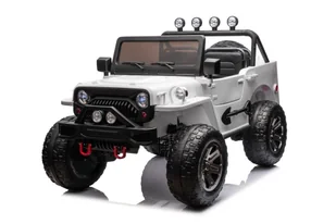 Auto Na Akumulator Star JH-102 Białe 4x4 - Pojazdy elektryczne dla dzieci - miniaturka - grafika 7