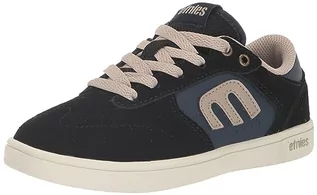 Buty dla dziewczynek - Etnies Buty dziecięce, uniseks Windrow Skate Shoe, Black Navy Grey, 36 EU - grafika 1