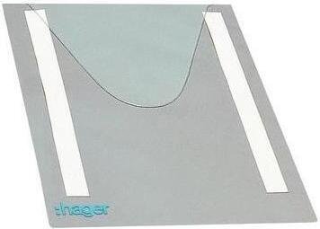 HAGER Kieszeń na dokumentację,univers, H 310 x W 230 mm FZ794