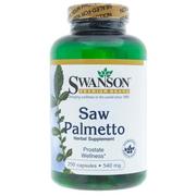 Układ moczowy i płciowy - Swanson Saw Palmetto 540 mg, 250 kapsułek - miniaturka - grafika 1