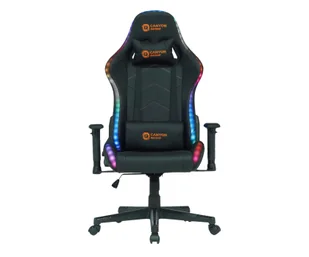 CANYON Irida RGBCH03 Podświetlenie RGB Szary - szybka bezpieczna dostawa i możliwość zwrotu do 15 dni - Fotele gamingowe - miniaturka - grafika 1