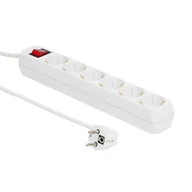 Listwy zasilające - MicroConnect 6-way Schuko Power Strip - miniaturka - grafika 1