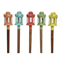 Świeczniki - Latarnia Ogrodowa Wbijana Na Tealighty 60 cm - miniaturka - grafika 1