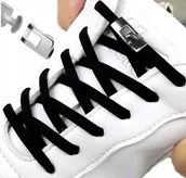 Akcesoria obuwnicze - Sznurówki gumowe do butów bez wiązania elastyczne - miniaturka - grafika 1