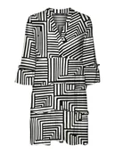 Sukienki - Vero Moda Sukienka w kolorze biało-czarnym - miniaturka - grafika 1