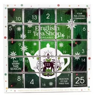 Herbata - BIO Kalendarz adwentowy English Tea Shop Green Puzzle 25x2g - miniaturka - grafika 1