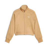 Bluzy damskie - Bluza damska Puma T7 beżowa 62146484-40 - miniaturka - grafika 1