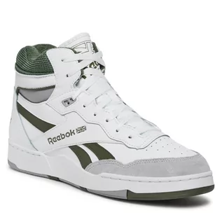 Półbuty męskie - Buty Reebok Bb 4000 II Mid ID1521 Cloud White/Cold Grey/Varsity Green - grafika 1