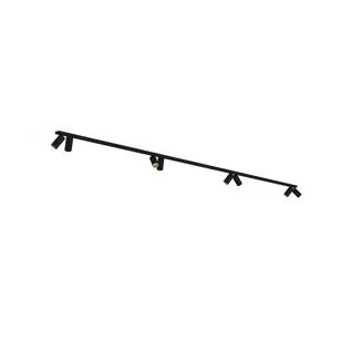 Nowodvorski Lampa punktowa listwa natynkowa MONO VIII dł. 2x 200cm GU10 czarny złoty 7701 - Lampy sufitowe - miniaturka - grafika 1