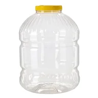 Pojemniki kuchenne - Słoik plastikowy z zakrętką 15L żółty - miniaturka - grafika 1