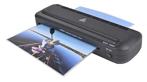 Pavo - Laminator A4 Florida + 5 folii do laminowania A4 GRATIS!, Czarny/Szary 8038718