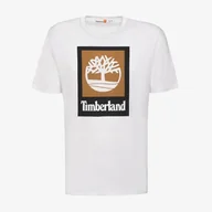 Koszulki męskie - TIMBERLAND T-SHIRT STACK LOGO COLORED SHORT SLEEVE TEE - Timberland - miniaturka - grafika 1