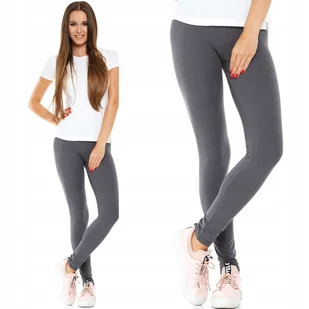 Moraj Legginsy z Wysokim Stanem 1000-018 sza L/XL - Legginsy - miniaturka - grafika 1