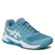 Tenis ziemny - Buty Asics Gel-Dedicate 8 Clay 1042A255 Gris Blue/White 400 - miniaturka - grafika 1