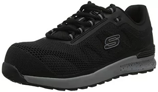 Skechers Bulklin Lyndale, Trampki męskie, Czarny Ec, 43 EU - Trampki męskie - miniaturka - grafika 1
