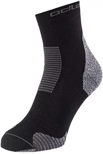 Odlo Ceramicool Stabilizer Socks Quarter, black EU 45-47 2021 Skarpety do biegania 763730-15000-45-47 - Skarpetki damskie - miniaturka - grafika 1
