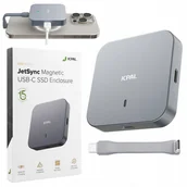 Akcesoria do smartwatchy - JCPal Obudowa Kieszeń SSD na Dysk NVMe M.2 2230 MagSafe USB-C iPhone 16/15 - miniaturka - grafika 1