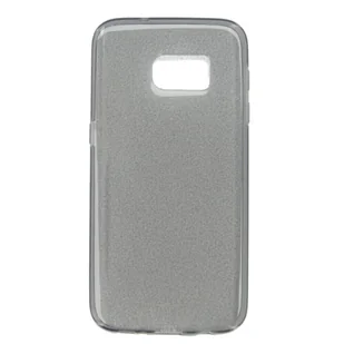 Etui na telefon komórkowy TPU do Samsung Galaxy S7 czarne błyszczące etui ochronne - Etui i futerały do telefonów - miniaturka - grafika 1