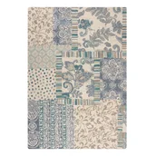 Dywany - Niebiesko-beżowy wełniany dywan tkany ręcznie 160x230 cm Eloise Patchwork – Flair Rugs - miniaturka - grafika 1