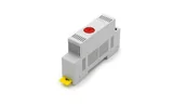 Regulatory i termostaty - Termostat NC otwierający, regulowany (do sterowania elementów grzejnych), na szynę DIN DN-TMZ-41-F - miniaturka - grafika 1
