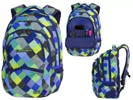 Plecaki szkolne i tornistry - Patio CoolPack College Plecak Szkolny 28L Blue Patchwork 81648CP - miniaturka - grafika 1