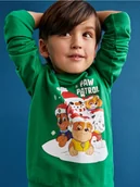 Swetry dla chłopców - Sinsay - Bluza Psi Patrol - green spruce - miniaturka - grafika 1