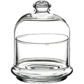 Pojemniki kuchenne - Pasabahce Szklany Pojemnik z Kloszem Basic 11cm - miniaturka - grafika 1