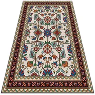 Dywany - Dywan balkonowy wzór Florystyczna mozaika 120x180 cm - miniaturka - grafika 1