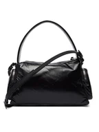 Torebki damskie - Calvin Klein Torebka Pocket Shiny Nylon Small Bag LV04F3405G Czarny - miniaturka - grafika 1