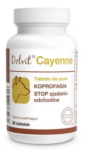 Dolfos Dolvit Cayenne 90 Tabletki - Suplementy i witaminy dla psów - miniaturka - grafika 1