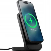 Ładowarki do telefonów - Nomad Ładowarka indukcyjna Stand One 2nd Gen., MagSafe 15W, czarna - miniaturka - grafika 1