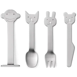 Gense Zestaw sztućów dla dzieci Animal Friends 7744184 - Zestawy sztućców - miniaturka - grafika 1