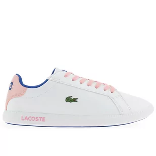 Buty Lacoste Graduate 123 1 SUJ 745SUJ0005-1Y9 - białe - Buty sportowe damskie - miniaturka - grafika 1