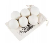 Środki do prania - Smart kule piłki z wełny do suszarki szare 6 szt - miniaturka - grafika 1