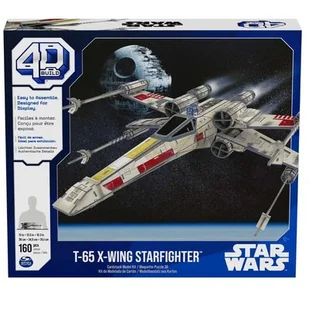 Puzzle 4D Build Star Wars Gwiezdne Wojny statek X-Wing Starfighter model 3D do złożenia - Puzzle - miniaturka - grafika 1