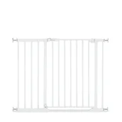 Zabezpieczenia dla dzieci - Barierka na schody Hauck rozporowa biały - miniaturka - grafika 1