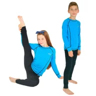 Pozostała odzież narciarska - Juniorska bielizna termoaktywna Ice-Q Smart Kid Blue - miniaturka - grafika 1