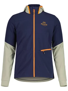 Maloja Kurtka hybrydowa "AuerhahnM" w kolorze oliwkowo-granatowym - Kurtki i kamizelki sportowe męskie - miniaturka - grafika 1