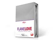 Prześcieradła - Darymex Prześcieradło flanela z gumką POPIEL/220x200 PFLAG220X200/POPIEL - miniaturka - grafika 1