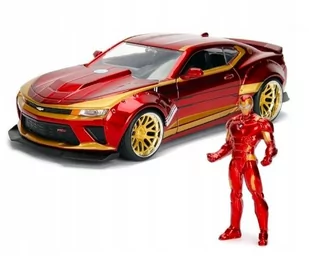 MARVEL AVENGERS IRON MAN CHEVY CAMARO MODEL SAMOCHÓD FIGURKA RUCHOME ELEMENTY PREZENT - Samochody i pojazdy dla dzieci - miniaturka - grafika 1