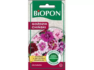 Biopon Goździk chiński mieszanka 1g Bio000144 - Nawozy ogrodnicze - miniaturka - grafika 1