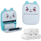 Drukarki kart i etykiet - EXTRALINK EPP-002 Niebieski - miniaturka - grafika 1