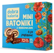 Batoniki - Zdrowe Mini Batoniki Z Nerkowca Makowiec Dobra Kaloria 0% cukru 6szt - miniaturka - grafika 1